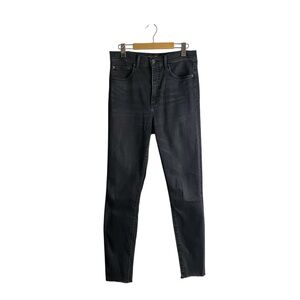 Denim Forum Women's The Lola High Rise Skinny Denim Jeans